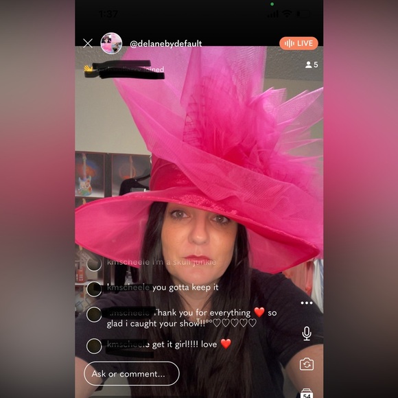 BACK UP- Live show notification 💗☮️💕😎 - Picture 1 of 4